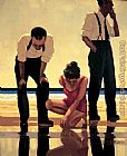 Jack Vettriano Narcissistic Bathers painting